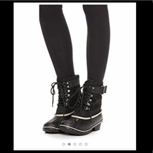 sorel black boots nordstrom
